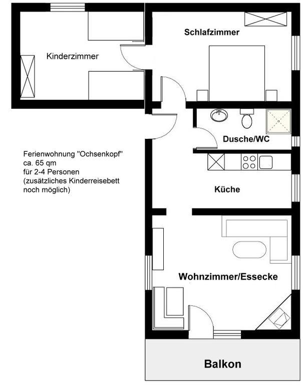 Haus Rosenbuehl Bed & Breakfast Warmensteinach Dış mekan fotoğraf